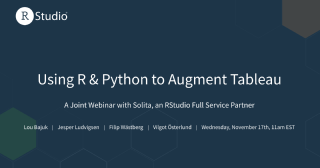 How To Augment Tableau With R & Python - A Webinar and Case Study from Sweden
