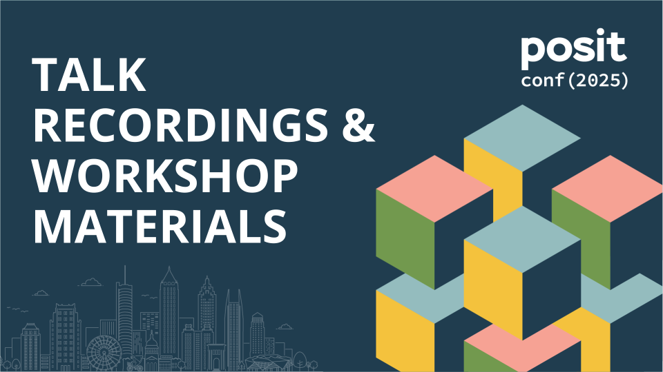 Shiny talks and workshops at posit::conf(2025)