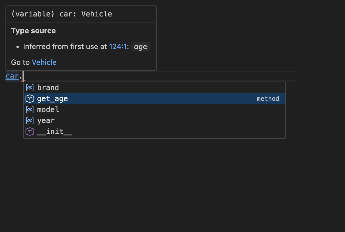 Clean documentation with some extra info; simple completions